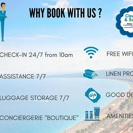 公寓 Nestor&jeeves - Sweet - - Near 尼斯